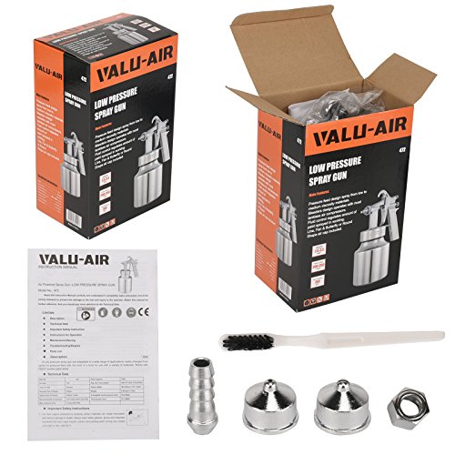 Valu-Air 472 Professional High Pressure Air Spray Gun with 0.8mm Nozzle
