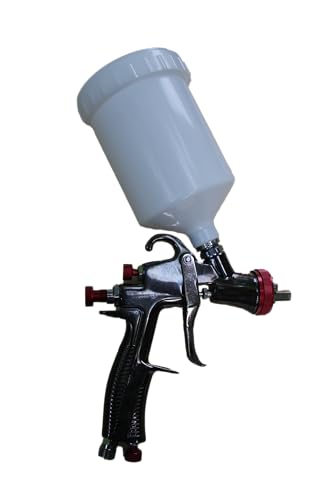 AEROPRO USA R500 LVLP Gravity Feed Air Spray Gun, 1.5 mm Nozzle