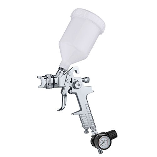 Valu-Air H827-B 20Oz HVLP Gravity Feed Air Spray Gun with Regulator