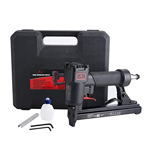 AEROPRO Tools T50J 20 Gauge and 7116A 22 Gauge Air Stapler for Furniture Cabinet and Upholstery