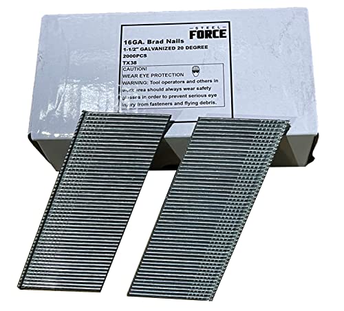 Steel Force 16GA 20 Degree Angle Finish Nails