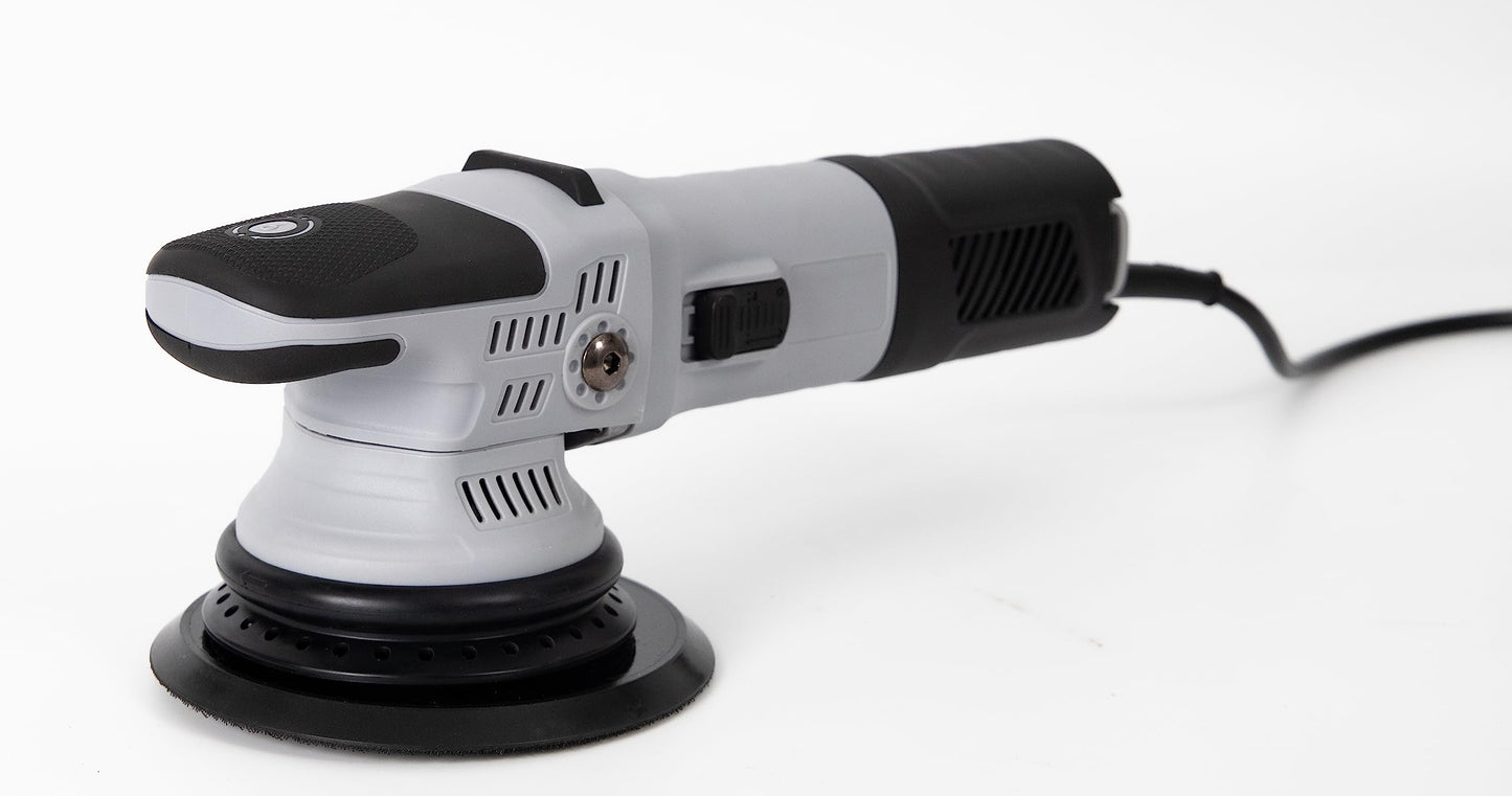 Steel Force PRP67509 6-inch Dual Action/DA Polisher, Buffer Waxer with Lock Switch and 6 Variable Speeds for Car Detailing, Tile Cleaning and Wood Polishing