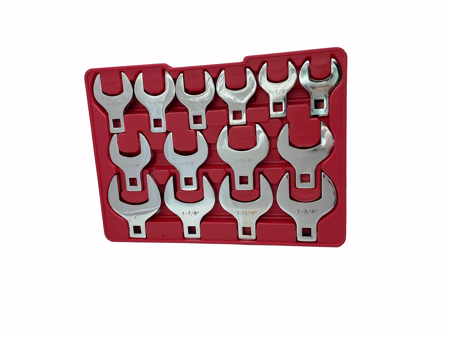 Steel Force AJC14 14-Piece 1/2" Drive Jumbo Crowfoot Wrench Set