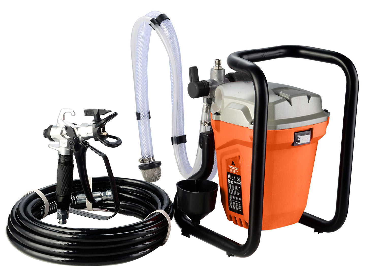 Valu-Air V8626 Airless Paint Sprayer 3000 PSI 5/8HP 650w Electric Powered with 25ft Hose for Interior Exterior Furniture/Fence/Home/House