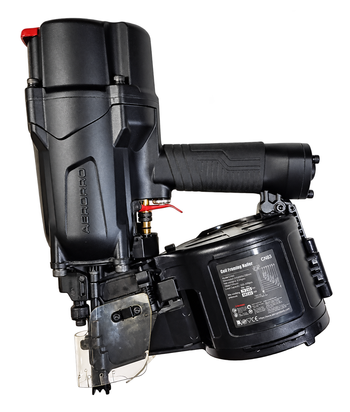 AeroPro CN83 coil framing nailer