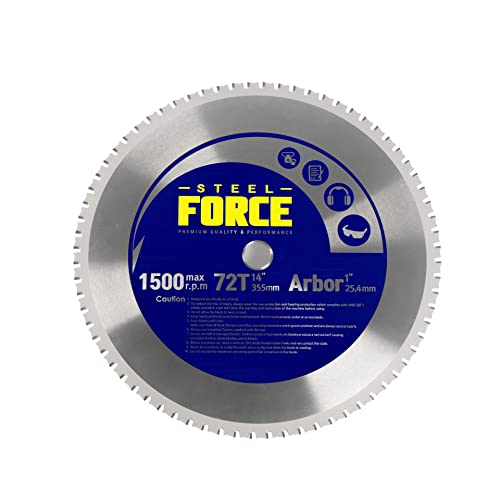 Steel Force CMU1472T 14-inch 72-tooth metal cutting saw blade